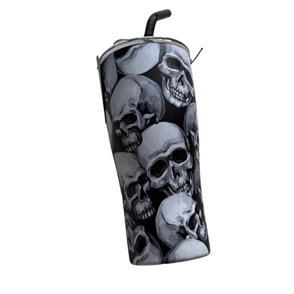 NWT Skulls 30 oz Stainless Halloween Steel Double
Wall Tumbler - Picture 3 of 7